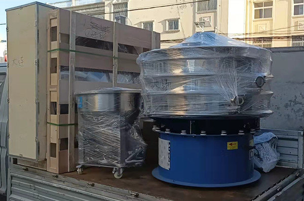 旋振篩、真空上料機、料倉發(fā)貨